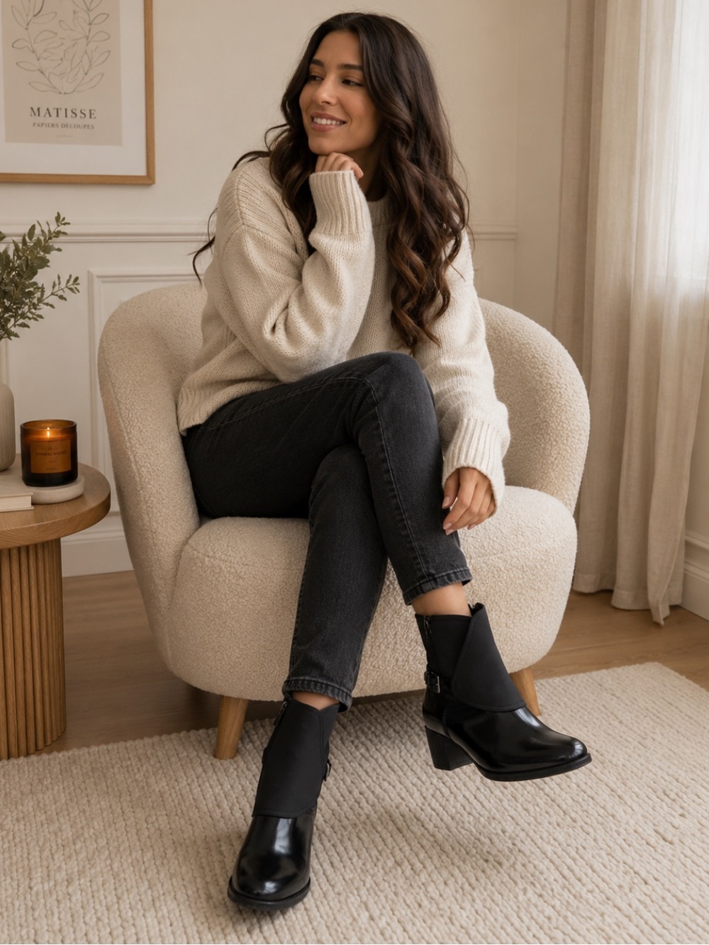 🔥New with Box🔥 Trotter Quality Winter, Stormy Rain Boots, Leather Sock